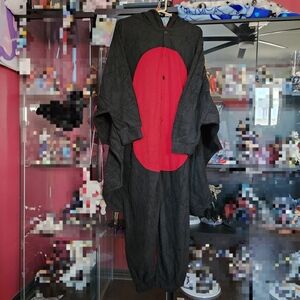 Black and Red Hooded Onesie